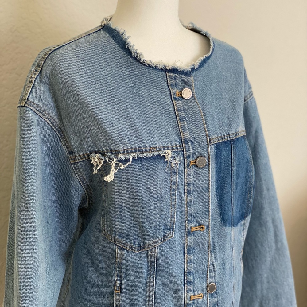 Vintage inspired denim jacket